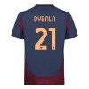 Oficiální Fotbalový Dres AS Řím Dybala 21 Třetí 2024-25 pro Děti